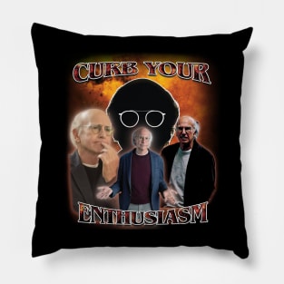 Curb your enthusiasm tee Pillow