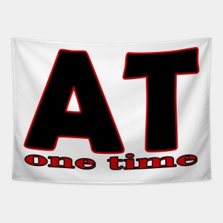 AT on time design TEXT Tapestry