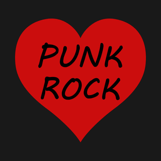 Punk Rock Love Heart by SpotterArt