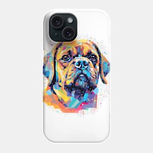 Pug Dog Pet World Animal Lover Furry Friend Abstract Phone Case