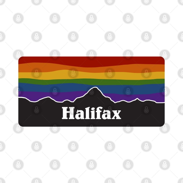 Halifax Rainbow Pride Sunset by viking_elf