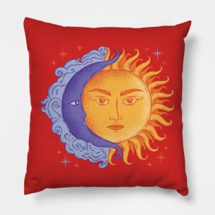 Sun and Moon Pillow