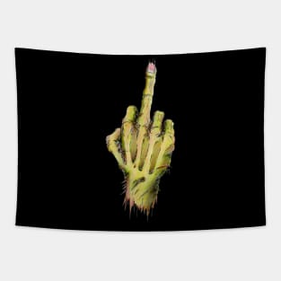 Zombie Finger Tapestry