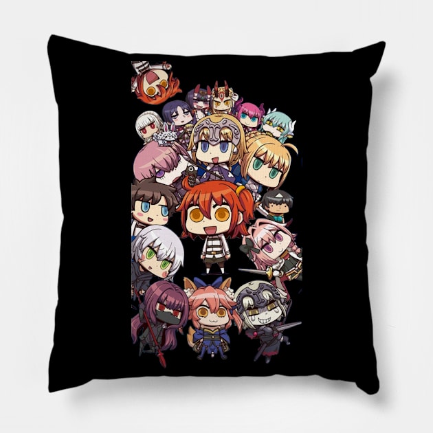 fategrandorder Pillow by Rooscsbresundae