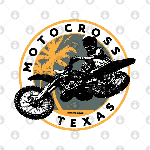 Texas Style Motocross Gold by CamcoGraphics