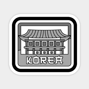 Korea - Cultural Building Magnet