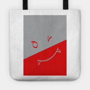 Two Tone Smiley Mon Tote