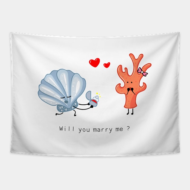 will you marry me ? Tapestry by wordspotrayal