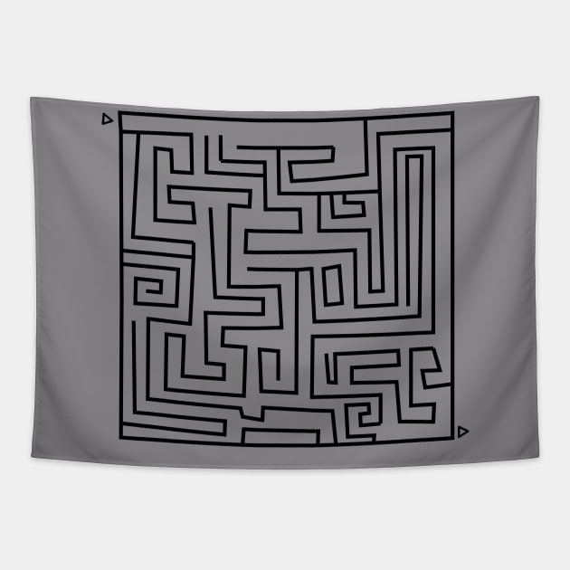 Cool Maze Tapestry by Robyn's T shop