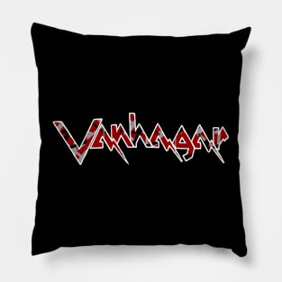 Van Hagar - Original First Album VH logo FrankenStrat Style Pillow