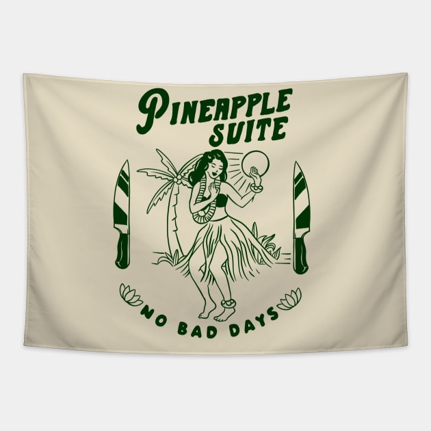 pineapple suite Tapestry by Sandieteecash