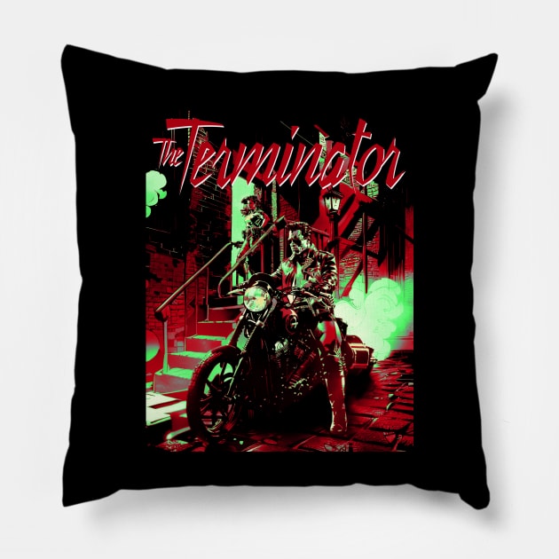 The Terminator Pillow by MitchLudwig