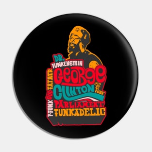 Psychedelic George Clinton - Tribute to the P-Funk Master! Pin