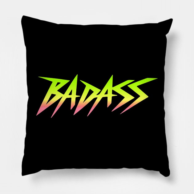 Badass Pillow by CreativeSage