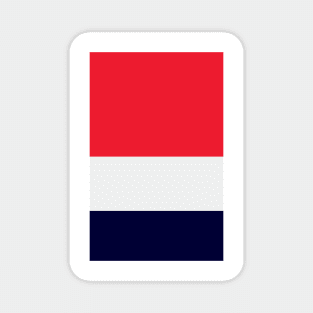 Arsenal Red White Navy Tricolour Magnet