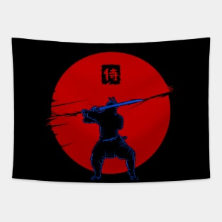 Cyber Samurai Tapestry