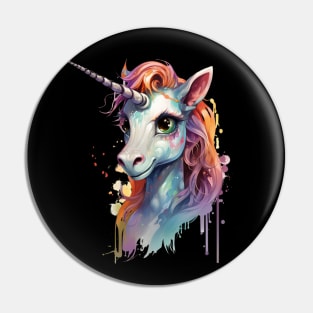 Majestic Cute Unicorn Pin