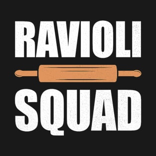 Ravioli squad rolling pin matching group baking crew team T-Shirt