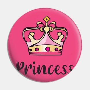 Royal Princess Crown Pin