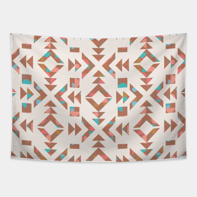 Tribal Geometry No.003 / Nomade Summer Tapestry by matise