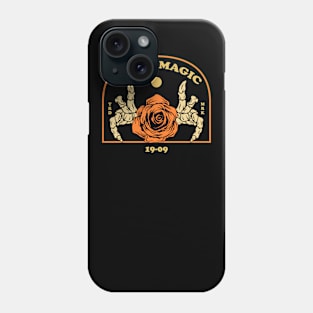 skull flower hand Phone Case