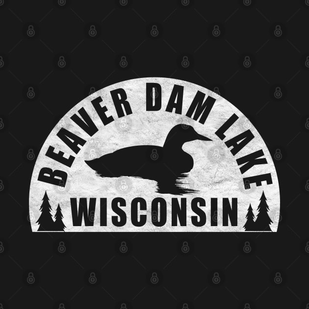 Beaver Dam Lake Northern Wisconsin Loon by BirdsEyeWorks