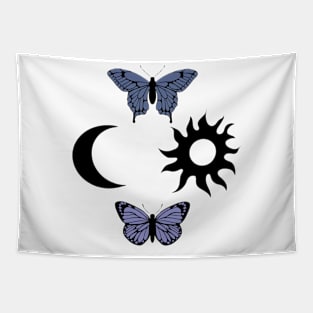 Celestial butterflies Tapestry