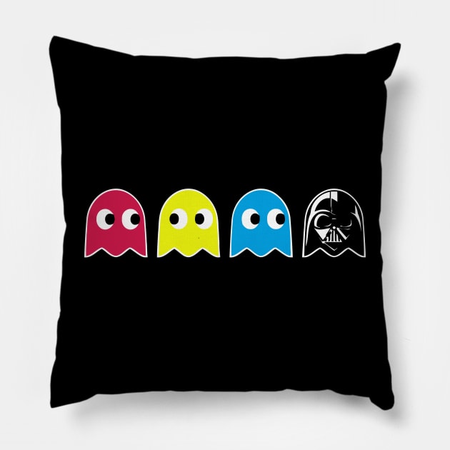 GHOSTLY VADER Pillow by Planet of Tees