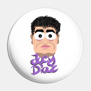 If Joey Diaz Was a South Park Character Pin