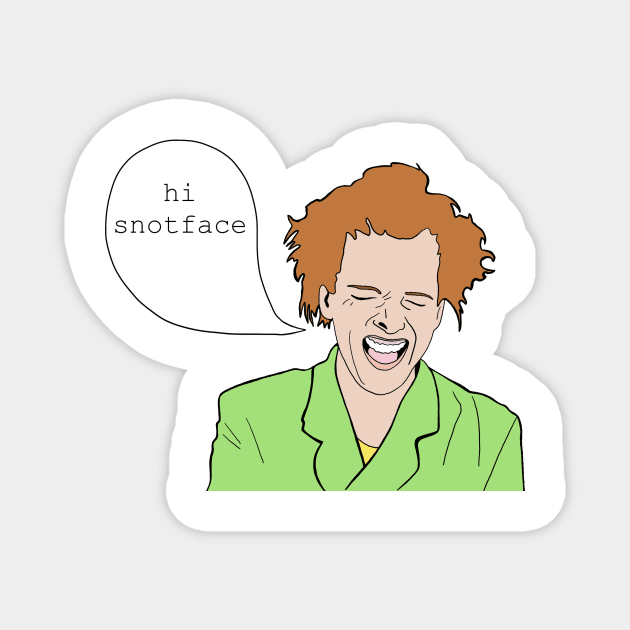 Drop dead fred Magnet by nicole.prior@gmail.com