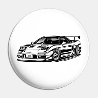 EUROBEAT INTENSIFIES - NSX NA1 full-body version Pin