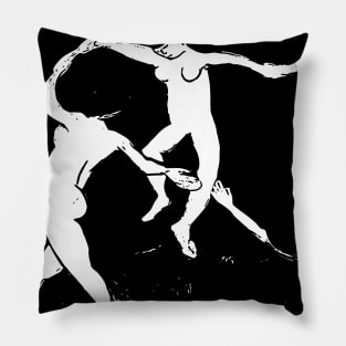 Dancing Figures Pillow