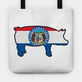 Missouri BBQ Pig MO Pride Tote