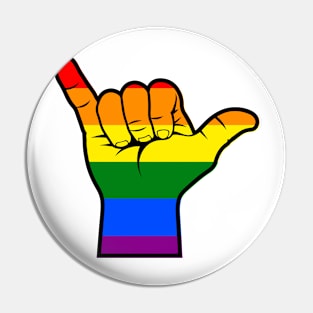 Shaka LGBT Pin