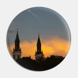 Church Spires Pin