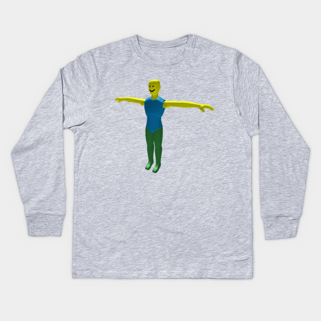 She Took The Kids Oof Roblox Sound Kids Long Sleeve T Shirt Teepublic - make roblox shirts by yourself