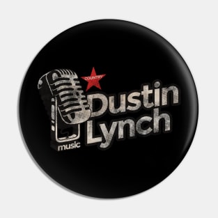 Dustin Lynch - Vintage Microphone Pin