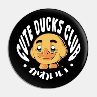 Cute Ducks Club Pin
