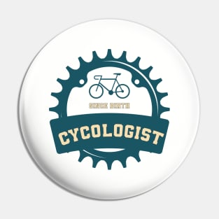 Cycologist vintage Pin