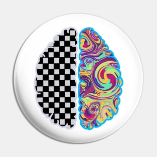 Left Brain vs. Right Brain Pin