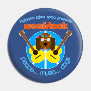 Woofstock Pin