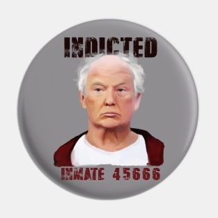 Indicted Inmate 45666 Pin