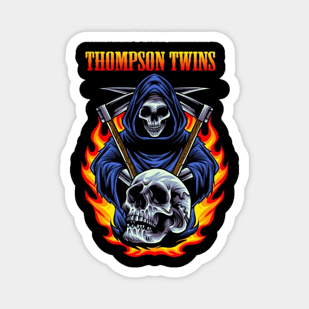 THOMPSON TWINS MERCH VTG Magnet by Mie Ayam Herbal