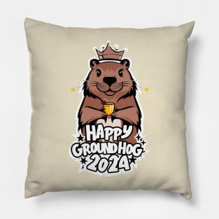 Only groundhog Pillow