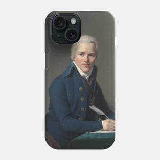 Portrait of Jacobus Blauw by Jacques-Louis David Phone Case