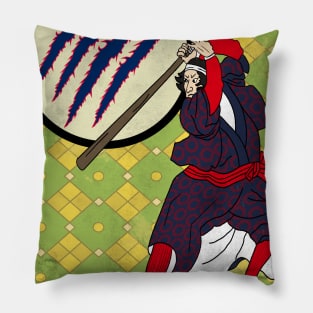 Baseball Samurai 009 Pillow