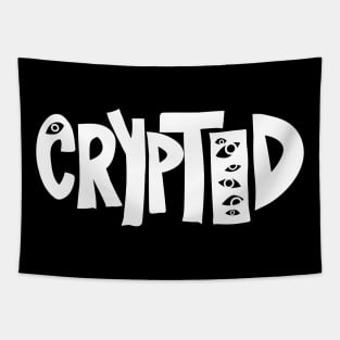 CRYPTID (white) Tapestry