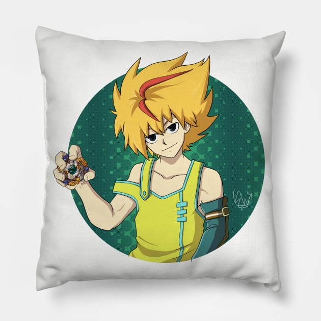 Free de la Hoya from Beyblade Burst Turbo / Super Z Pillow by Kaw_Dev