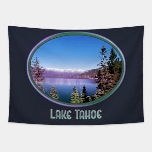 Lake Tahoe - California - Sierra Mountains Scenic Tapestry