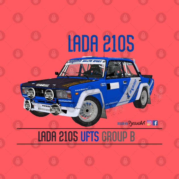 Lada 2105 VFTS Group B Front 02 by PjesusArt